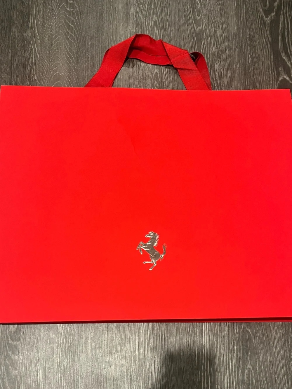 Authentic X-Large Ferrari Gift Bag